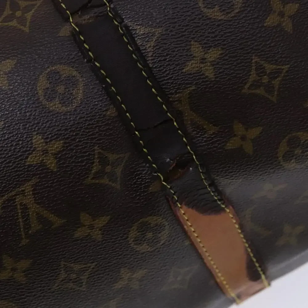 LOUIS VUITTON Monogram Keepall 55 Boston Bag M41424